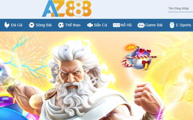 Truy cập vào trang chủ AZ888
